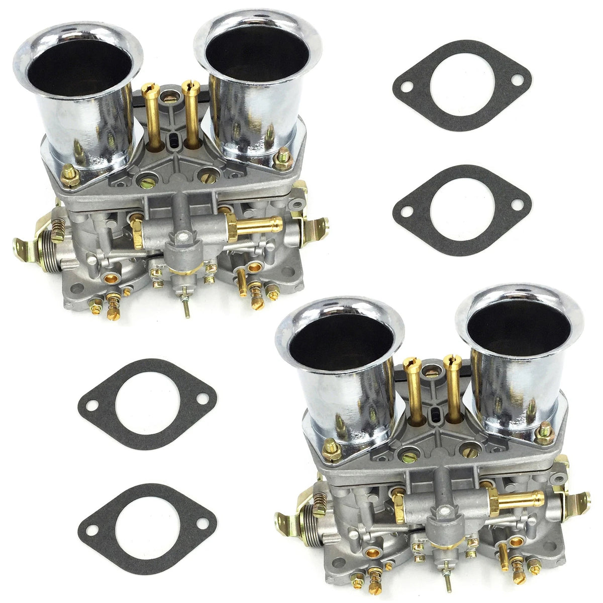 2X Carburetor for VW Beetle 44 IDF Weber (1968–1979) 18990.035V