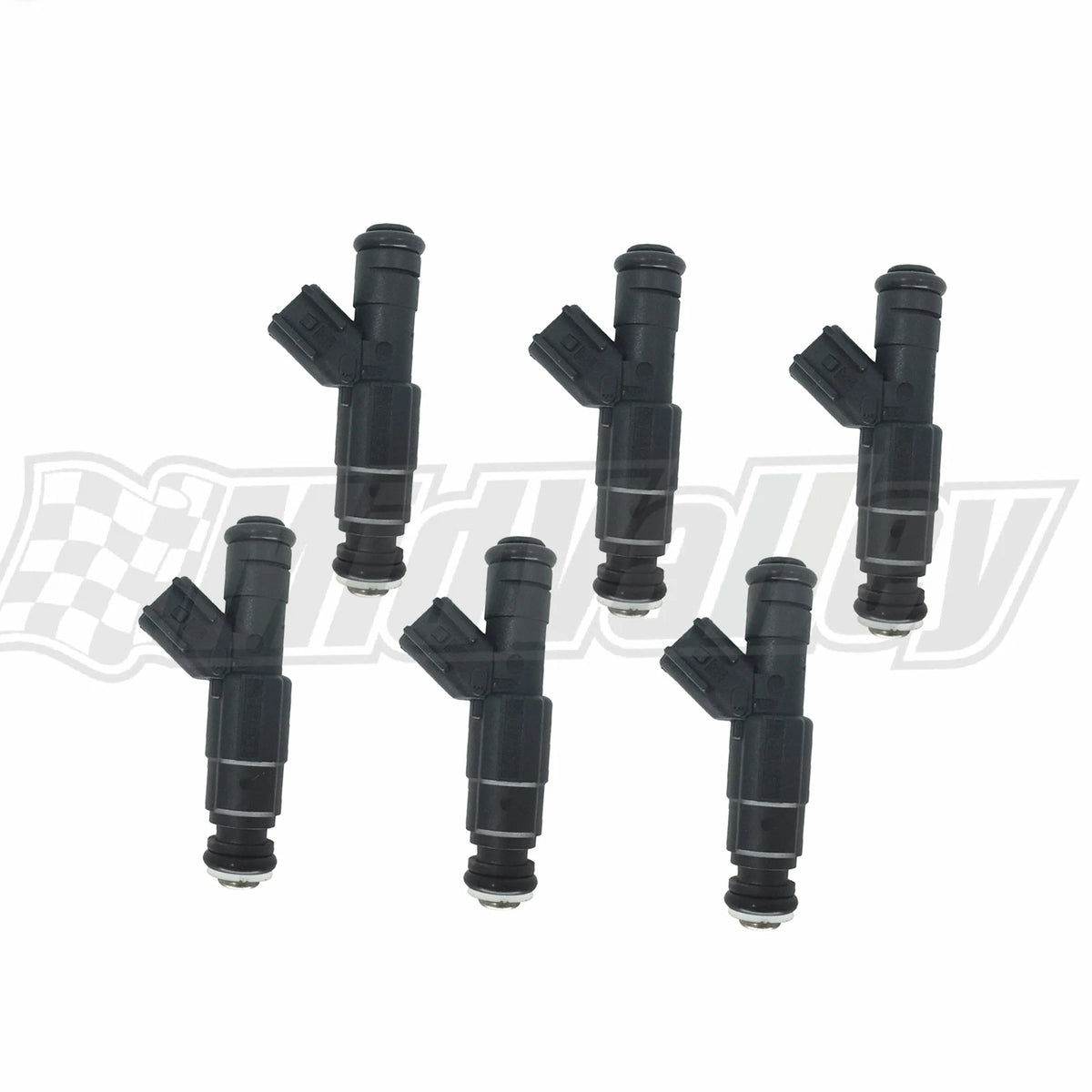 Set of 6 Fuel Injectors for Chevrolet Equinox, Pontiac Torrent (2005–2009)