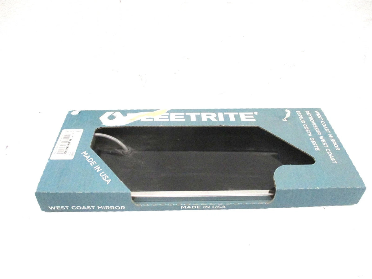 Fleetrite Rib Back Heated Black West Coast Style Mirror for