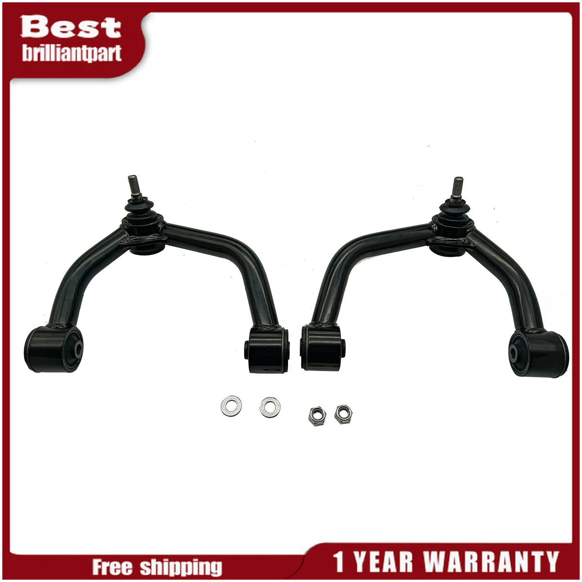 Set of 2 Front Upper Control Arms for 2015-2021 Chevy Colorado GMC Canyon