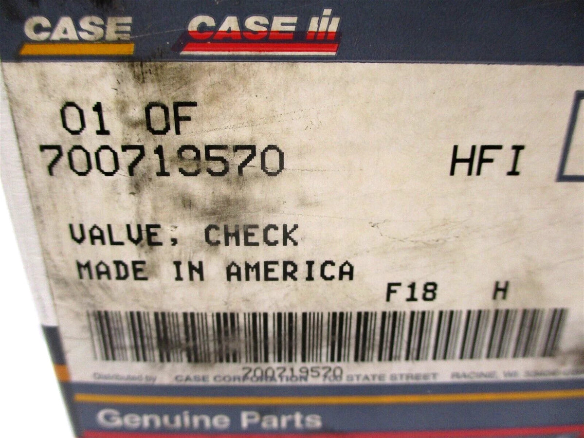 Check Valve for Case Delta (700719570, 85005489)