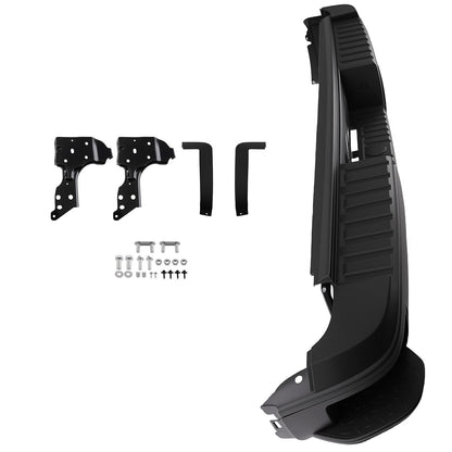 Black Rear Step Bumper for Chevy Silverado 1500 (2014–2018) GM1103179 Steel