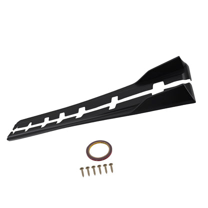ABS Side Skirt Extension Body Lip for Lexus IS Series (2014–2020) Matte Black
