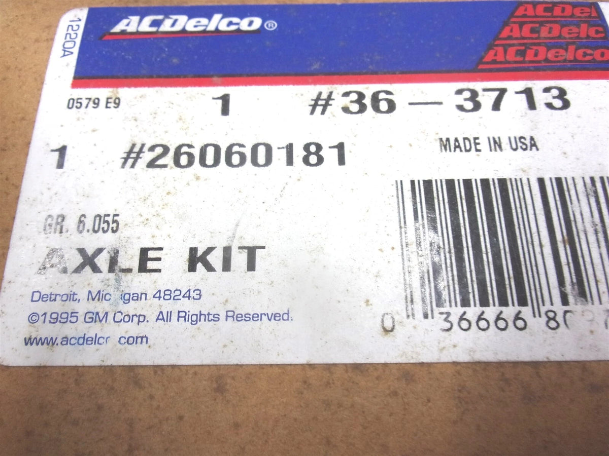 Front CV Axle Assembly for ACDelco GM (26060181, 36-3713)