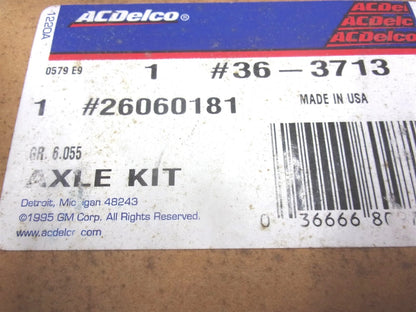 Front CV Axle Assembly for ACDelco GM (26060181, 36-3713)