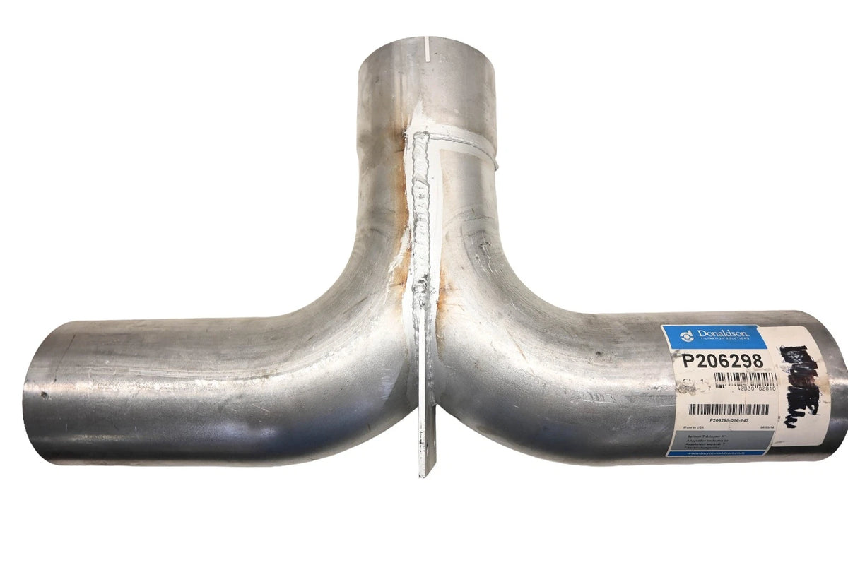 Exhaust T-Adapter Pipe for Donaldson P206298 (NOS)