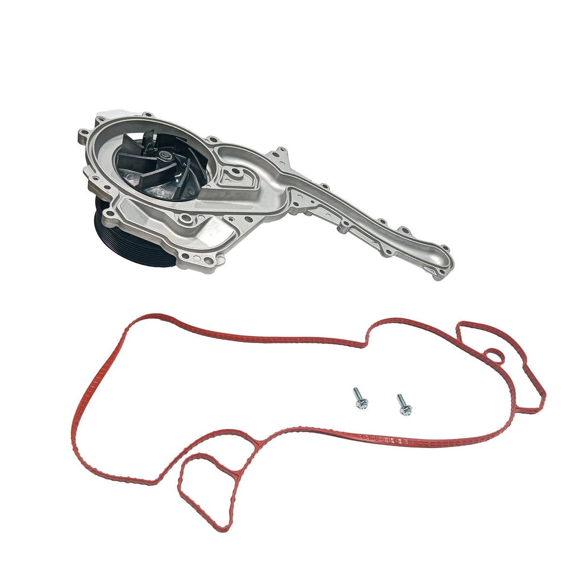 Water Pump w/ Gasket & Pulley for Ford F-250 F-350 Super Duty (2011–2016)