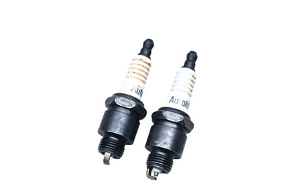 2X Autolite 72 Copper Core Resistor Spark Plugs for
