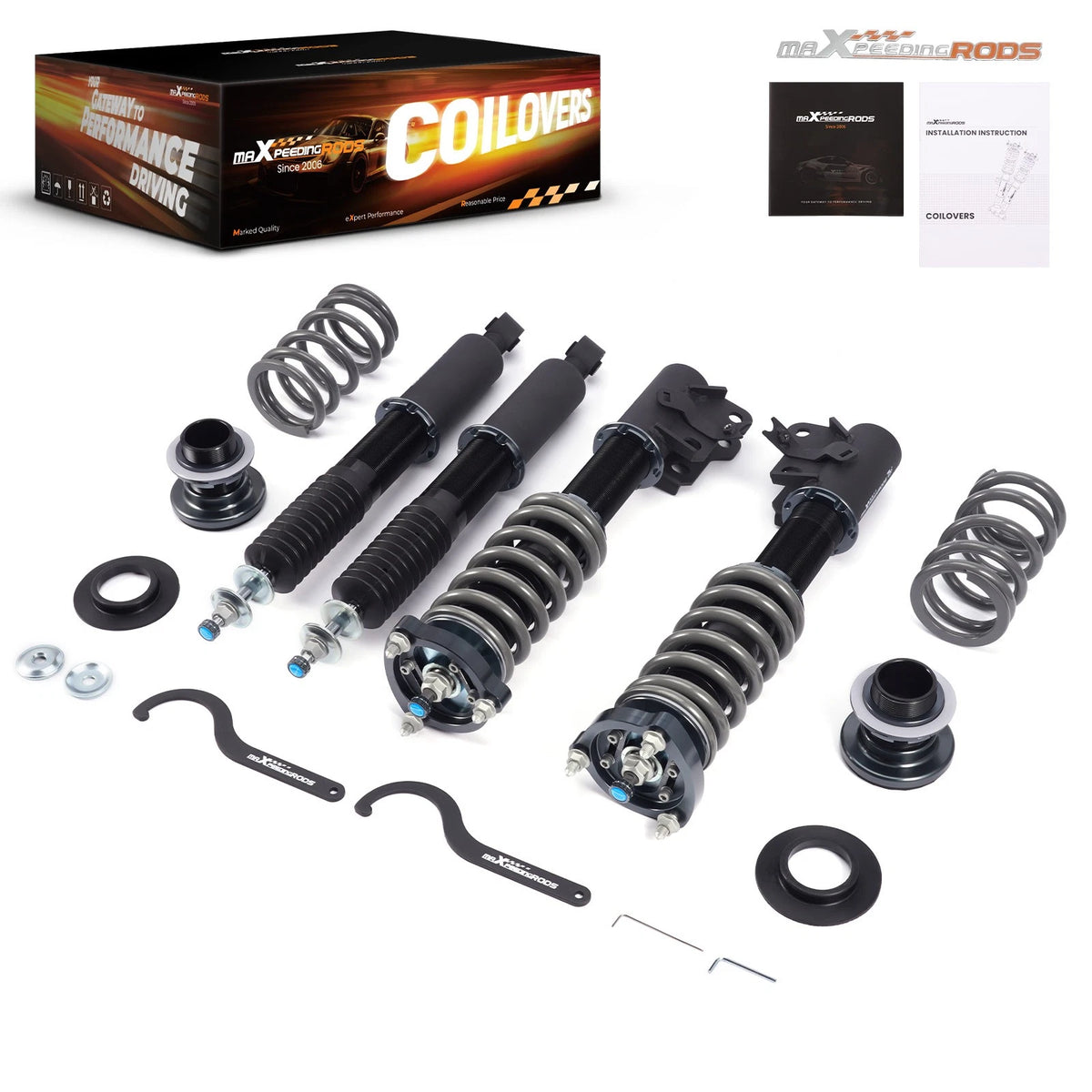 Maxpeedingrods T7 Coilovers Lowering Kit for Honda Civic (2006–2011)
