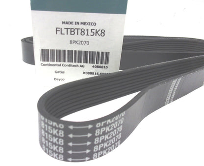 Serpentine V-Belt 8PK2070 for International Fleetrite (OEM, 8 Rib, 81.5")