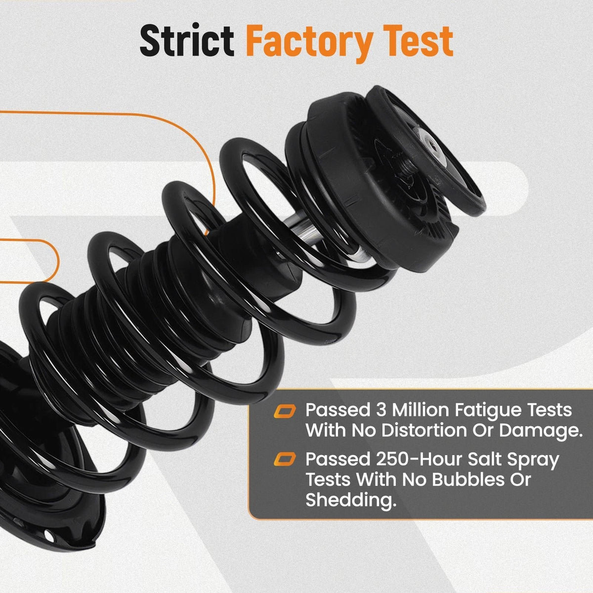 Set of 4 Front Struts Rear Shock Absorbers for Buick Encore AWD (2013–2022)