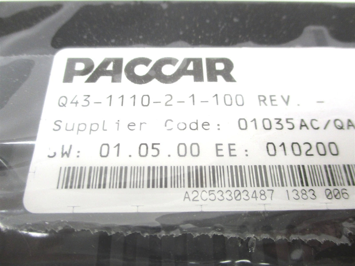 Instrument Panel Gauge Cluster for PACCAR (Q43-1110-2-1-100)