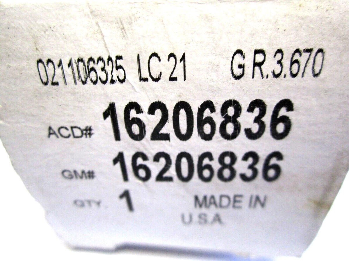 Acdelco ECM EPROM Assembly for GM (16206836)