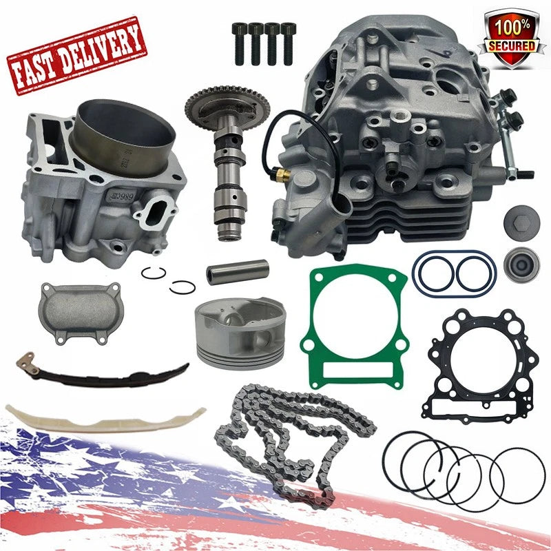 Cylinder Head Piston Camshaft Timing Chain Kit for Hisun 700
