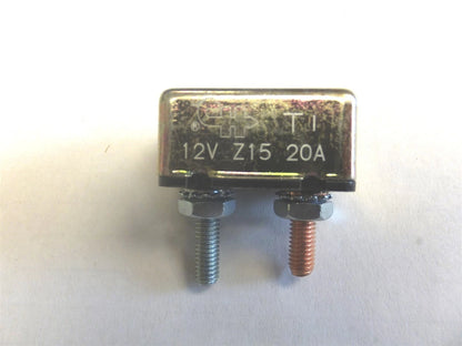 Set of 2 Circuit Breakers for Cole Hersee (12V 20A) 30056-20-BX 30056-20
