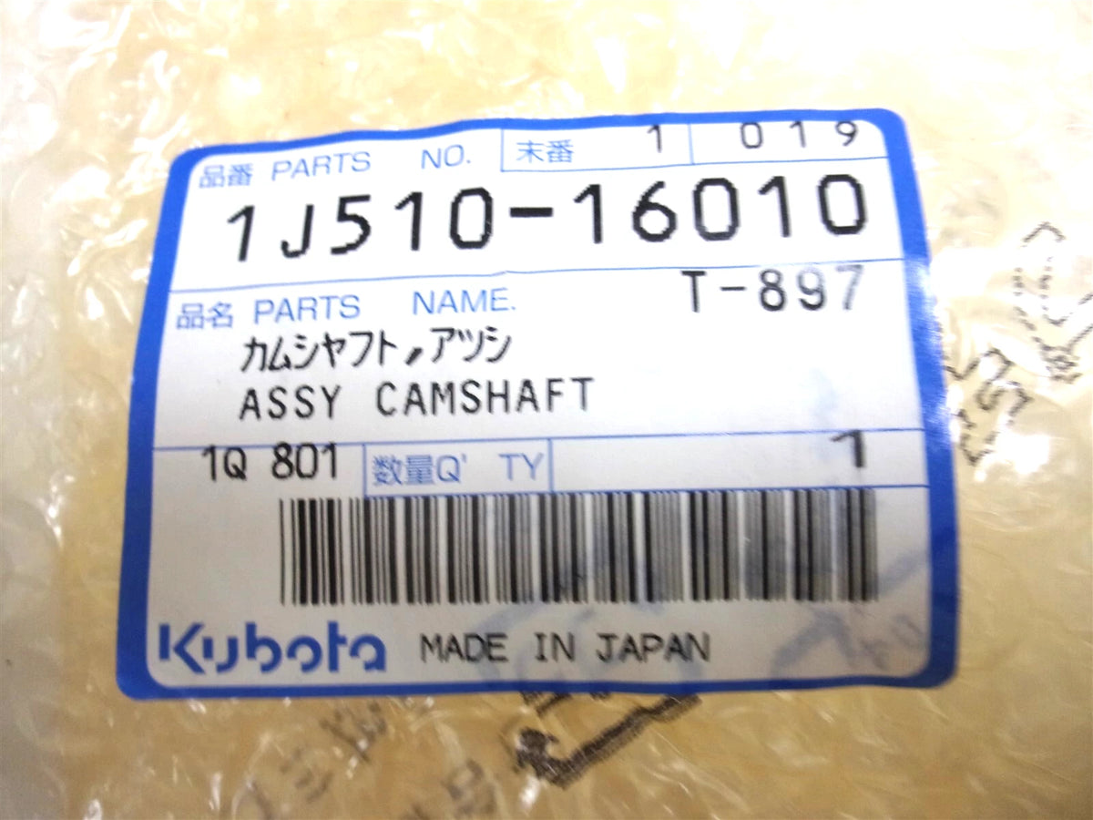 Camshaft Assy for Kubota V3600 (OEM 1J510-16010)