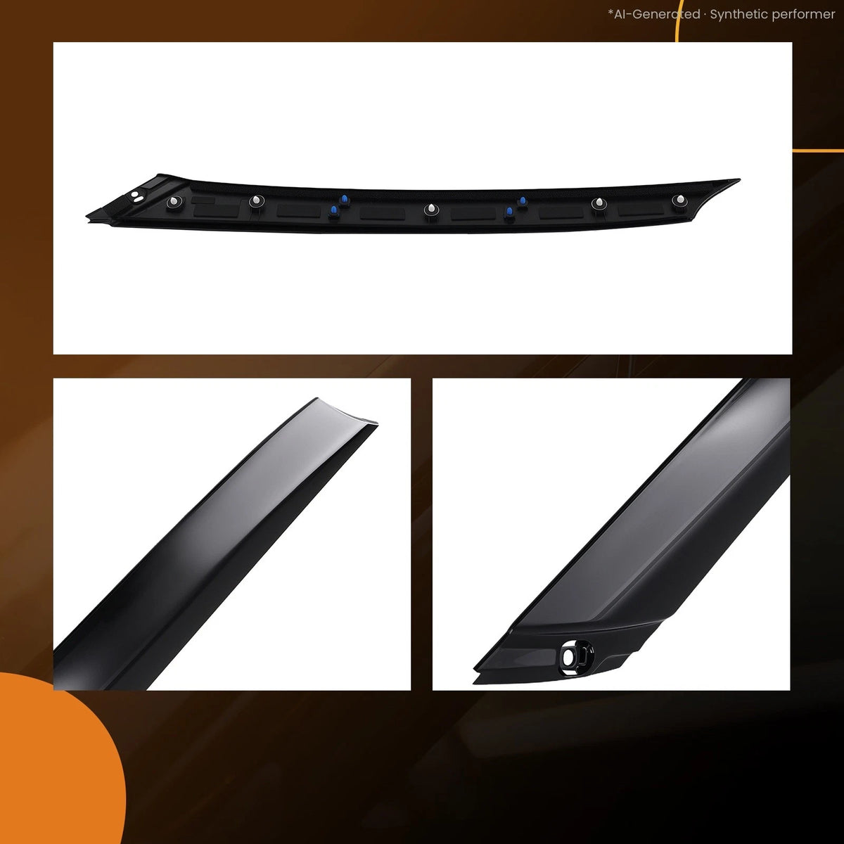 Windshield A Pillar Molding Trim ABS for Hyundai Veloster (2012–2017) 861702V000