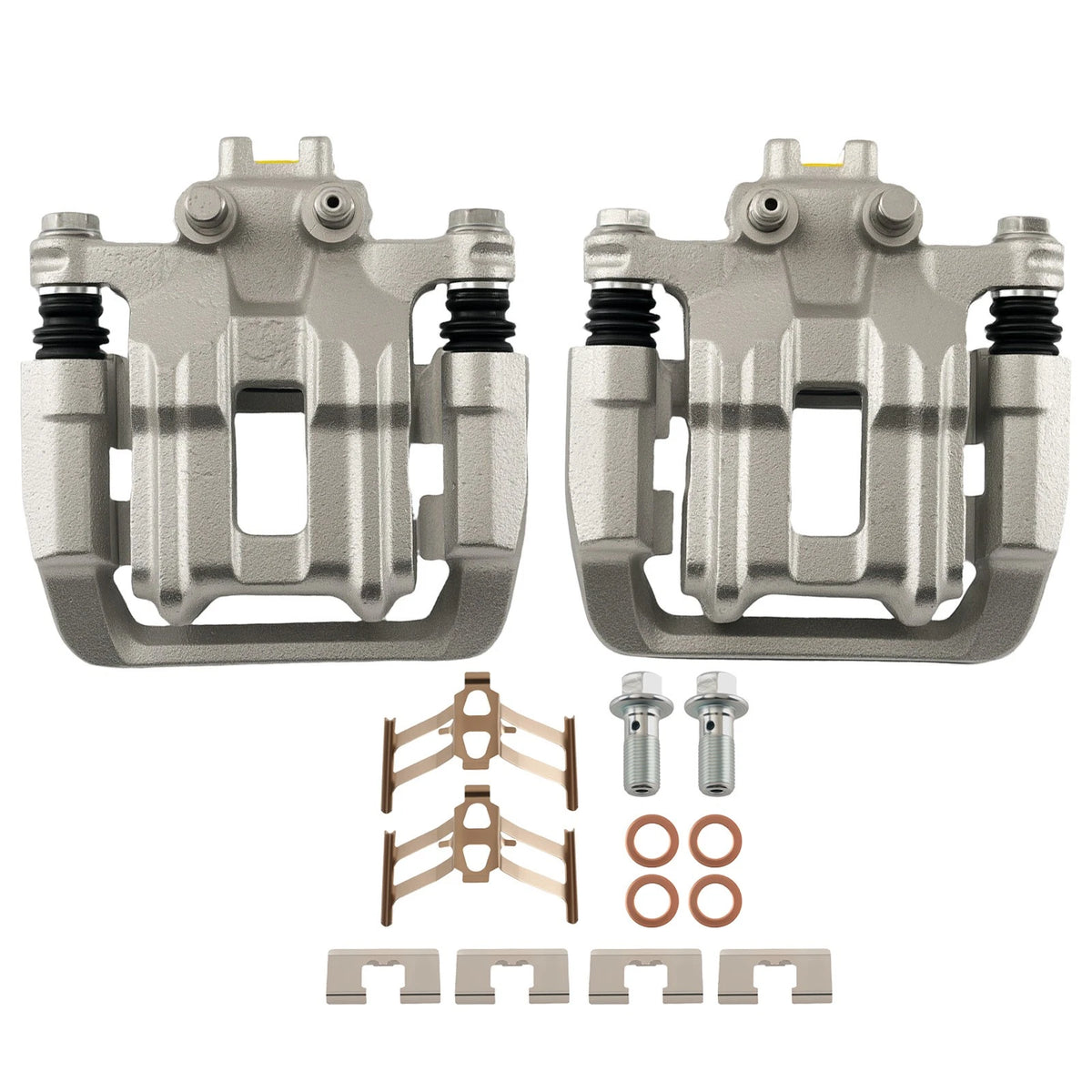 Set of 2 Rear Brake Calipers for Honda Accord Crosstour (2010–2011) w/Bracket