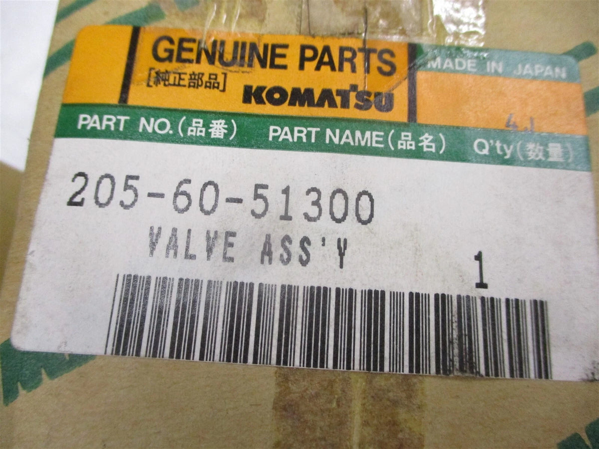 Poppet Check Valve for Komatsu BC100 D66S PC1600 PC200 PC220 (205-60-51300)