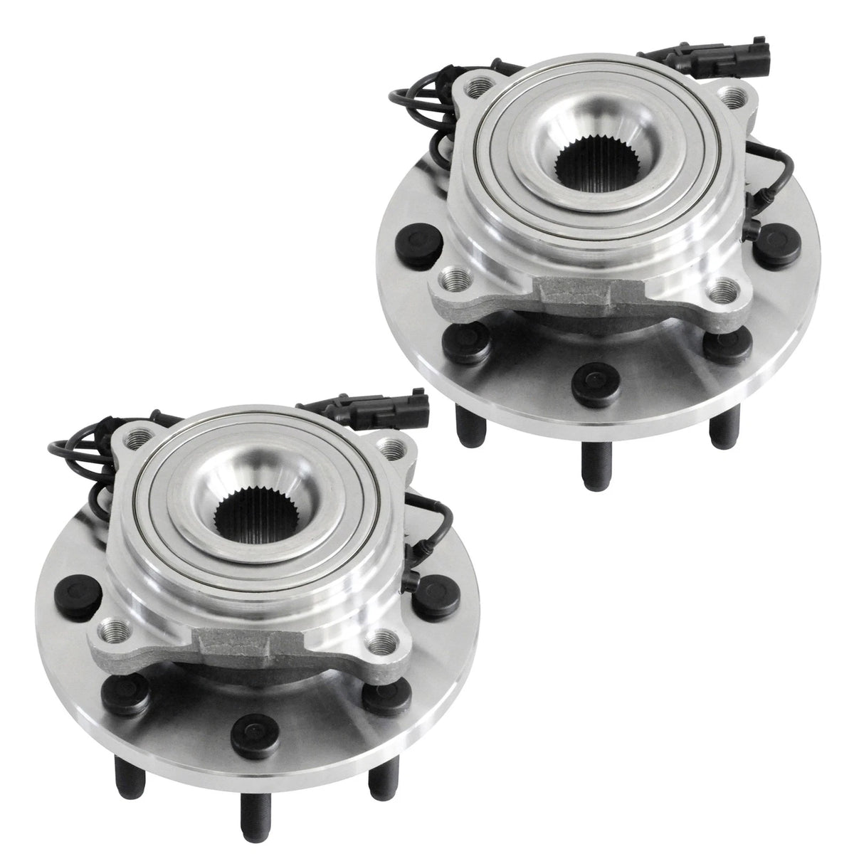 2X Front Wheel Bearing & Hubs 515122 for Dodge Ram 2500 3500 (2009–2011)