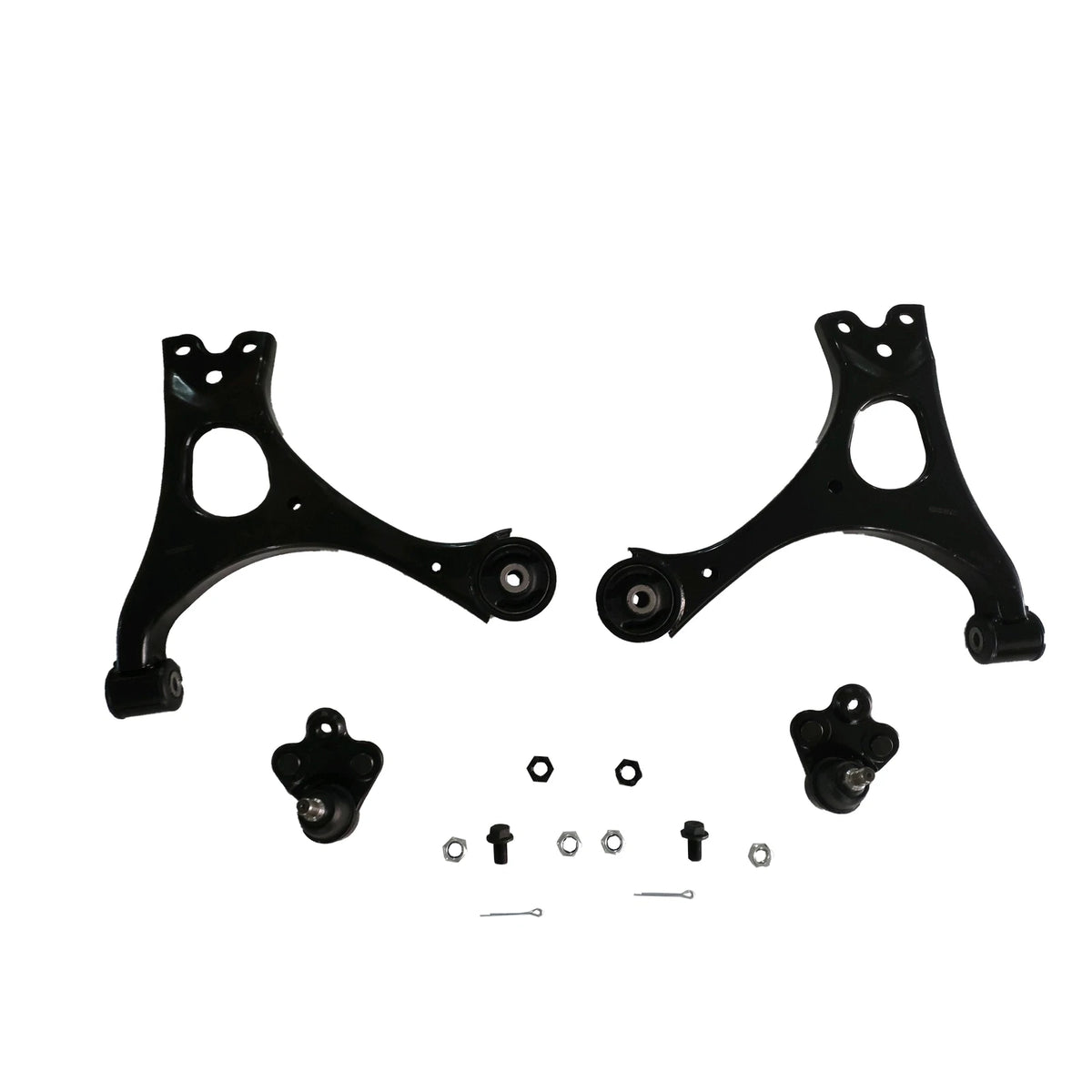 Set of 4 Front Lower Control Arms + Ball Joints for Honda Civic/Acura CSX (2006–2011)