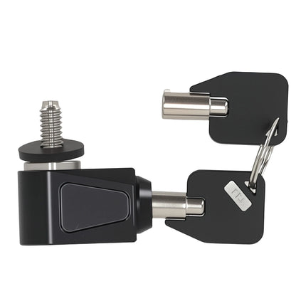 Seat Lock Push Pin Set with 2 Keys for Harley