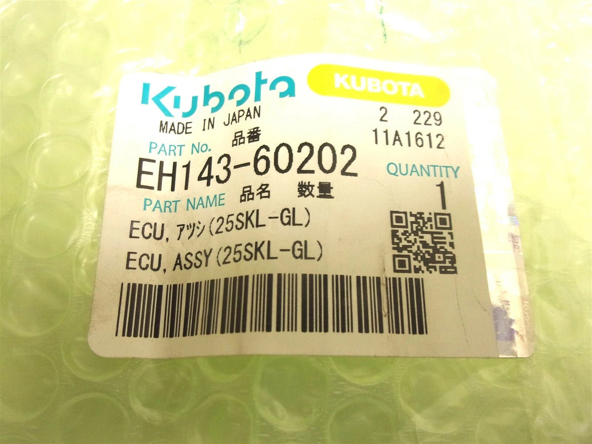 Genuine OEM ECU for Kubota 25SKL-GL WG2503-GL-E3-SKL-1 (EH143-60202)