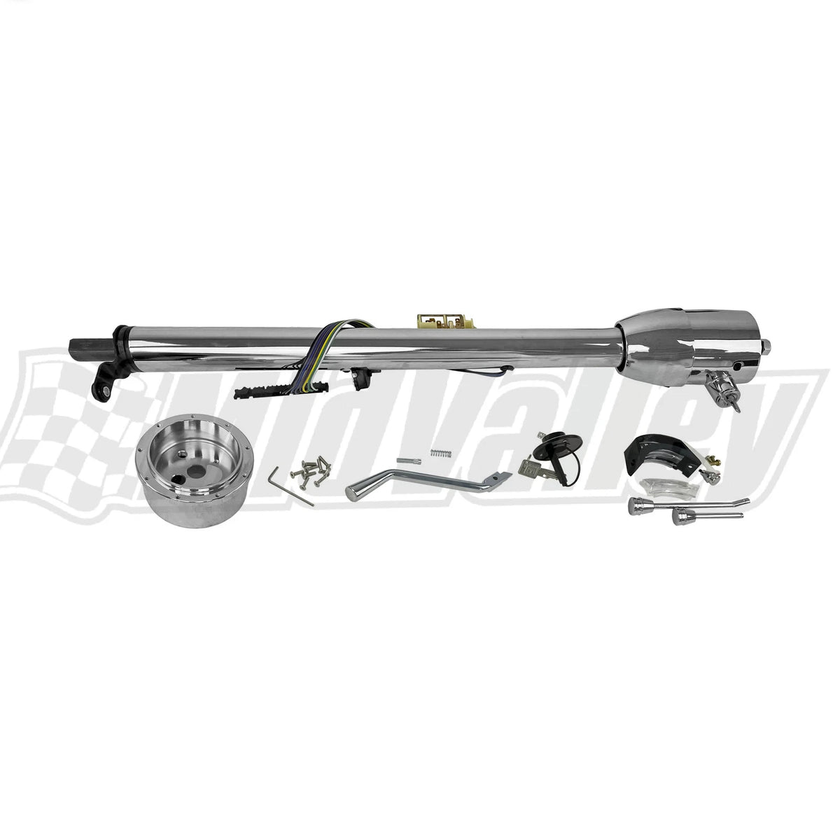 33" Chrome Tilt Steering Column for GM Automatic Shift (Year Range)