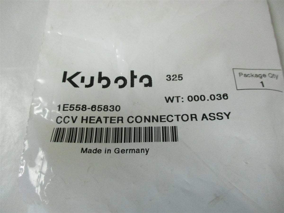 CCV Heater Connector Assy for Kubota V3800 (1E558-65830)