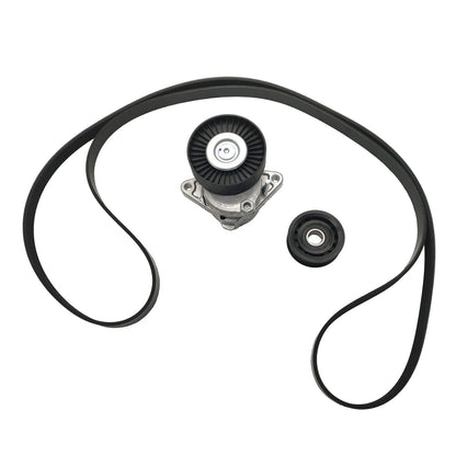 Serpentine Belt Tensioner Pulley Kit for Mercedes-Benz C280 CLK320 E320 SL500 (1997–2005)