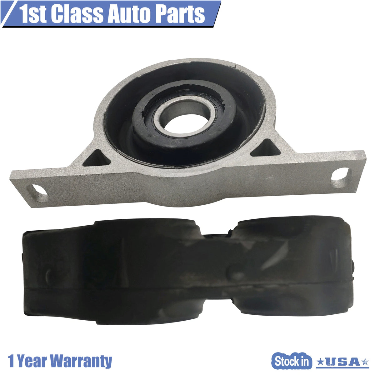 2X Propshaft Flex Disc & Center Support Bearing for BMW E60 (2004–2011)