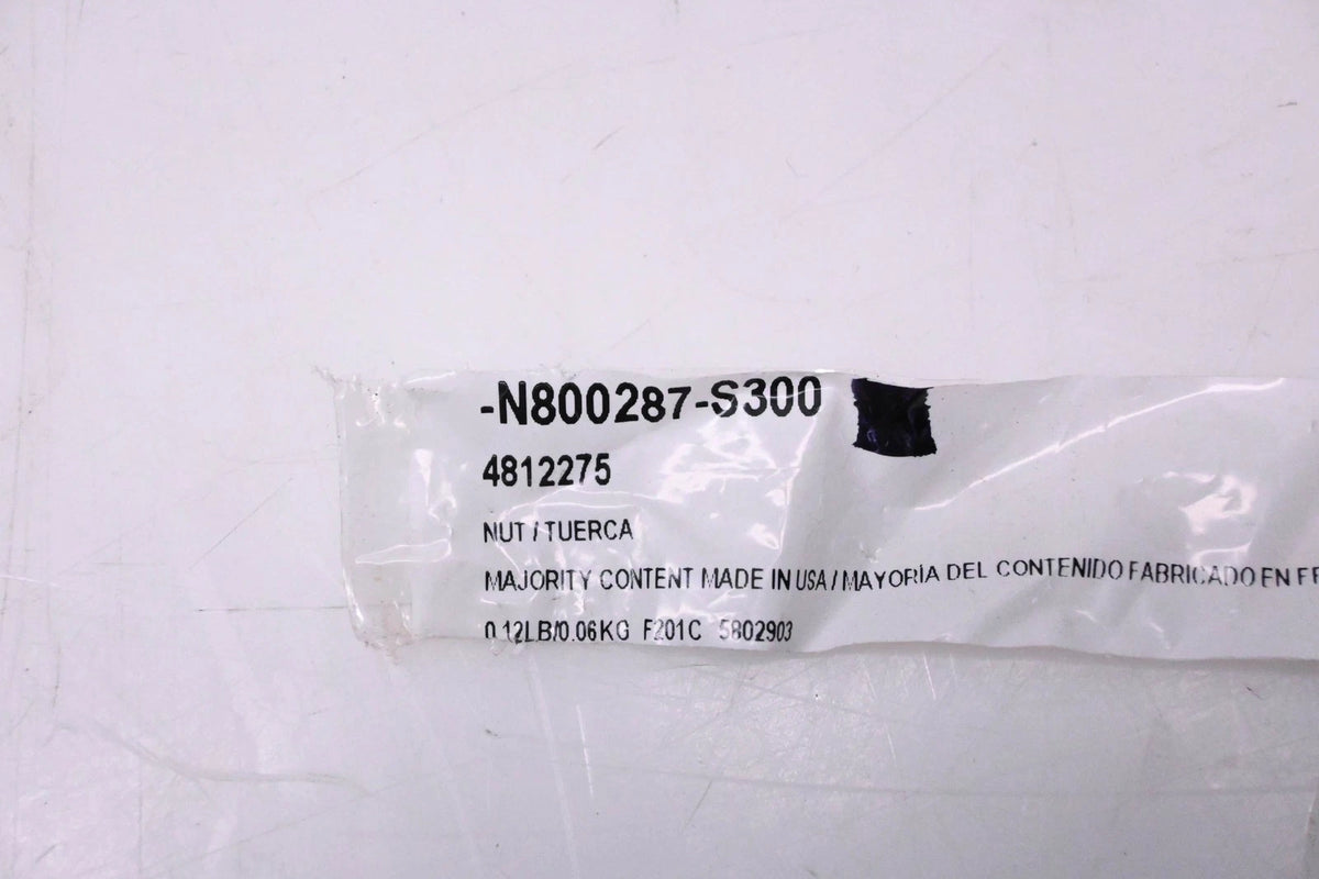 Hex Nut for Ford N800287-S300, 4812275 (NOS)