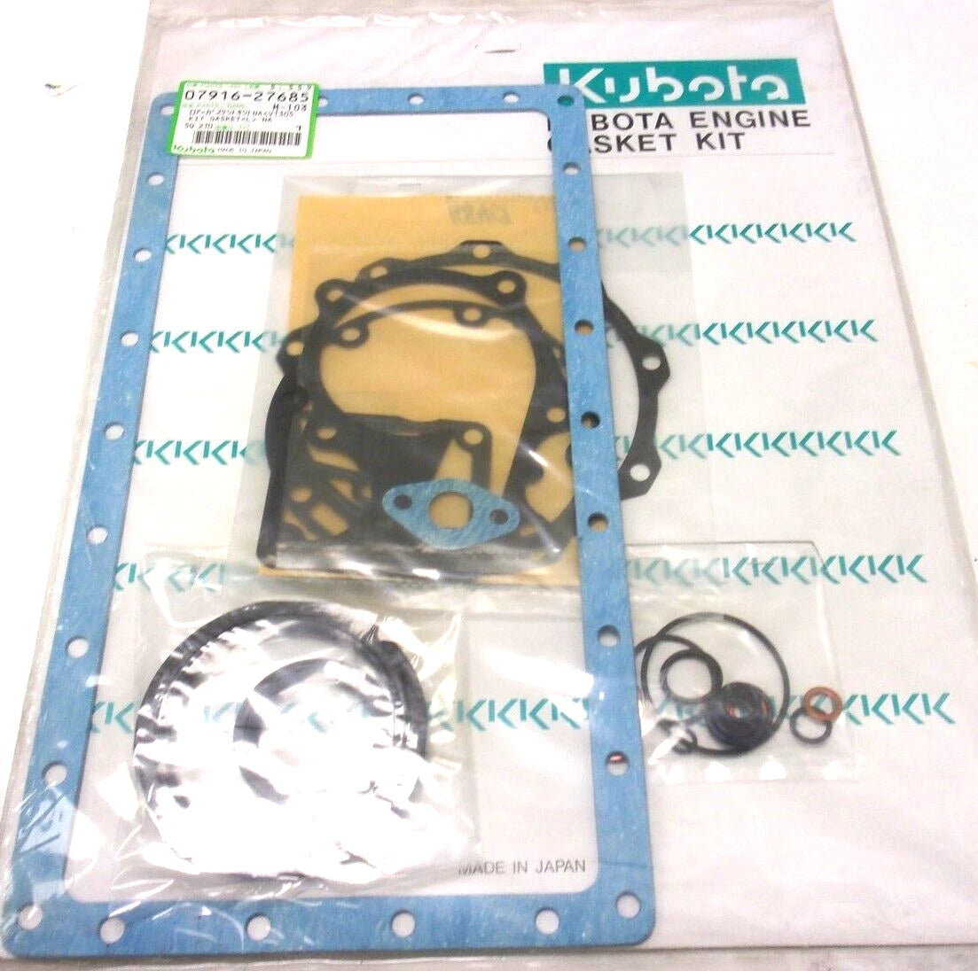 Lower Gasket Kit for Kubota V1305 Engine (07916-27685)