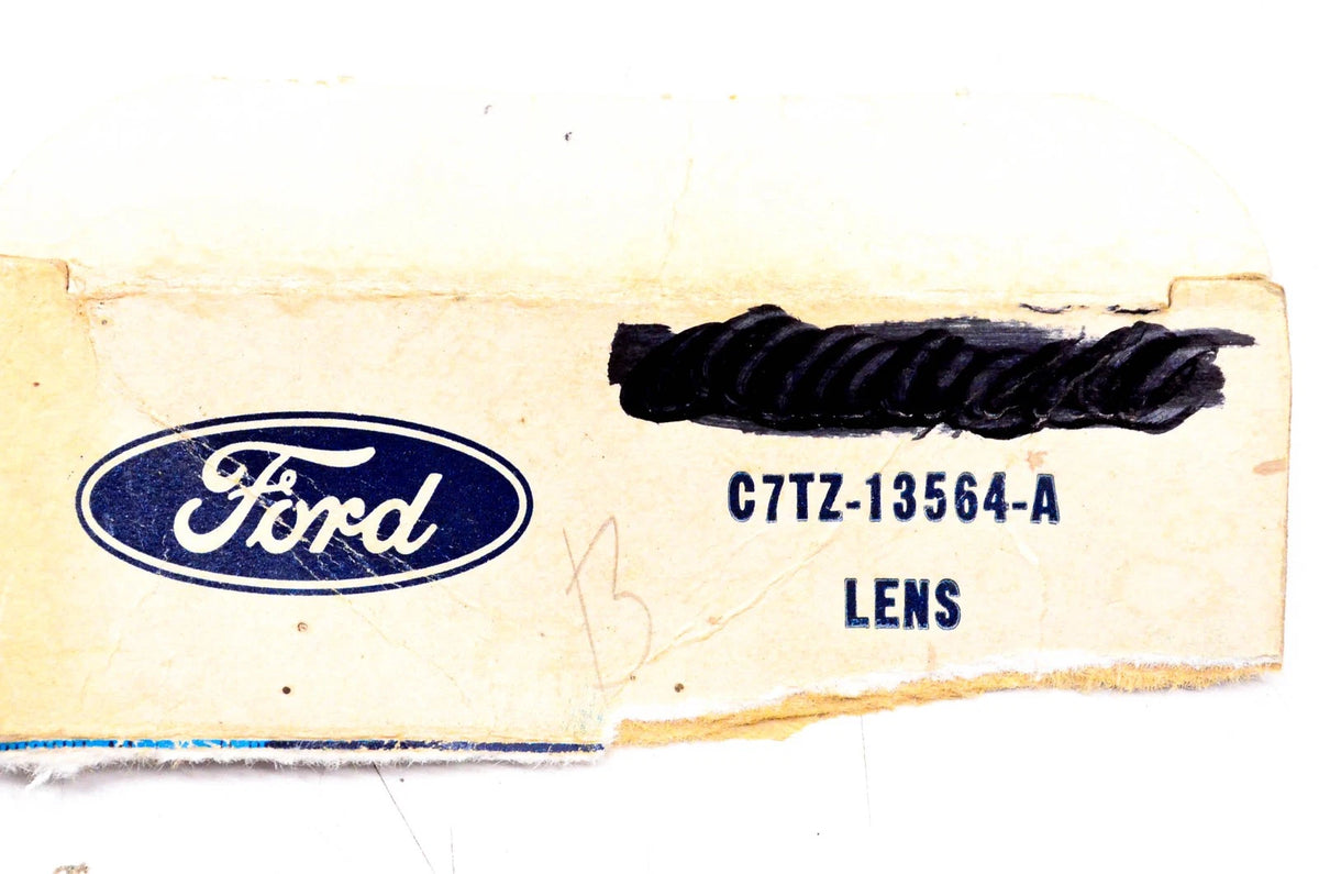 Set of 2 Rear Plate Lamp Lenses for Ford (C7TZ-13564-A)