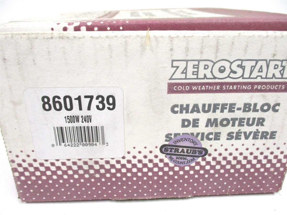Temro Zerostart 1500W Immersion Engine Block Heater Kit for