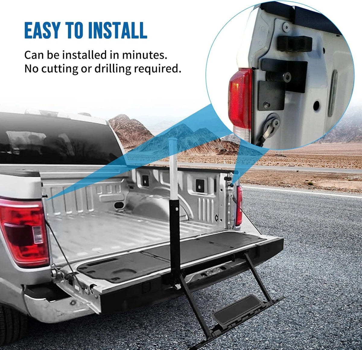 Tail Light Theft Deterrent Kit for Ford F250 F350 F450 Super Duty (2017–2023)