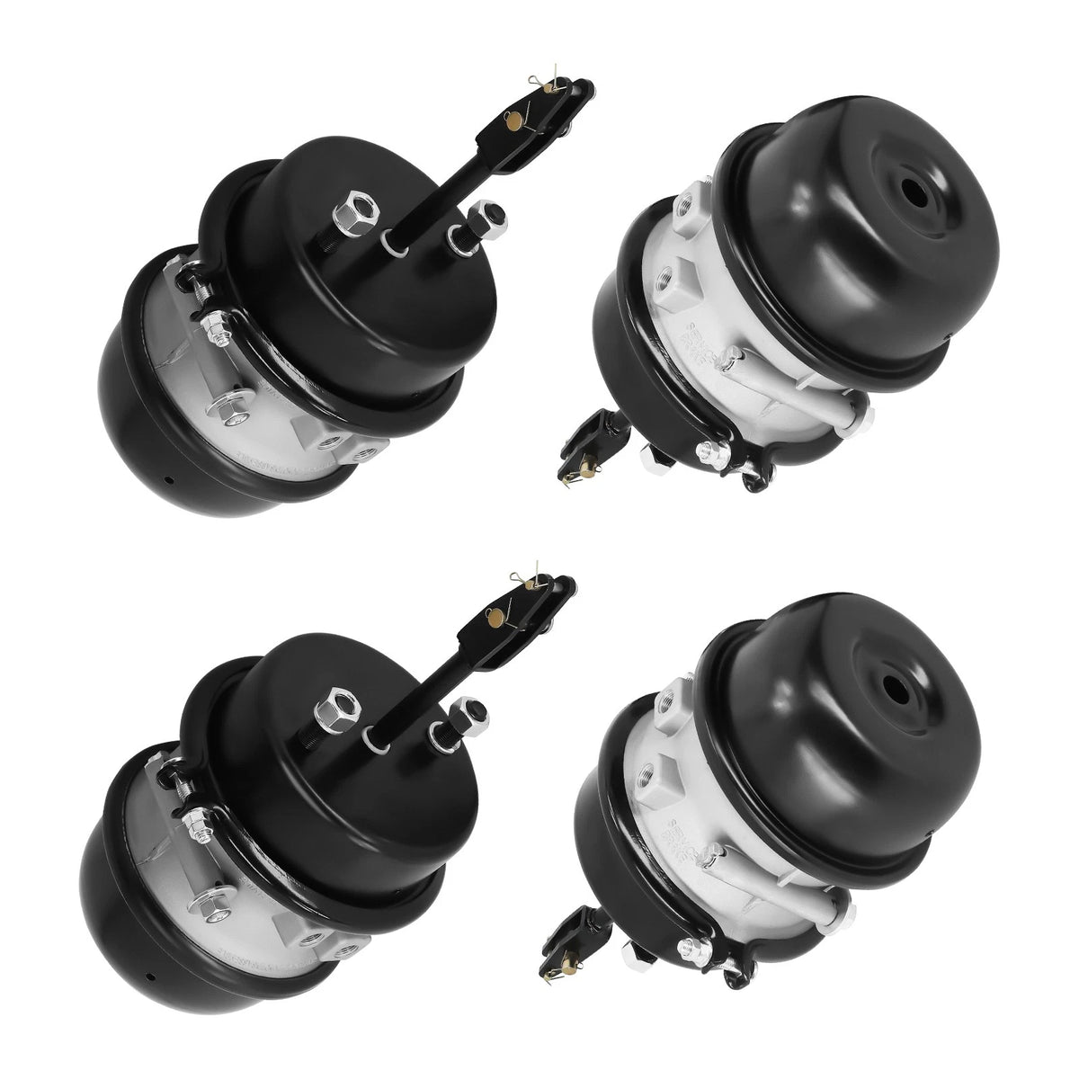 Set of 4 Long Stroke Air Brake Chamber 3030 3" 76mm for Freightliner (NT3030ELSWC)
