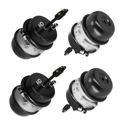 Set of 4 Long Stroke Air Brake Chamber 3030 3" 76mm for Freightliner (NT3030ELSWC)