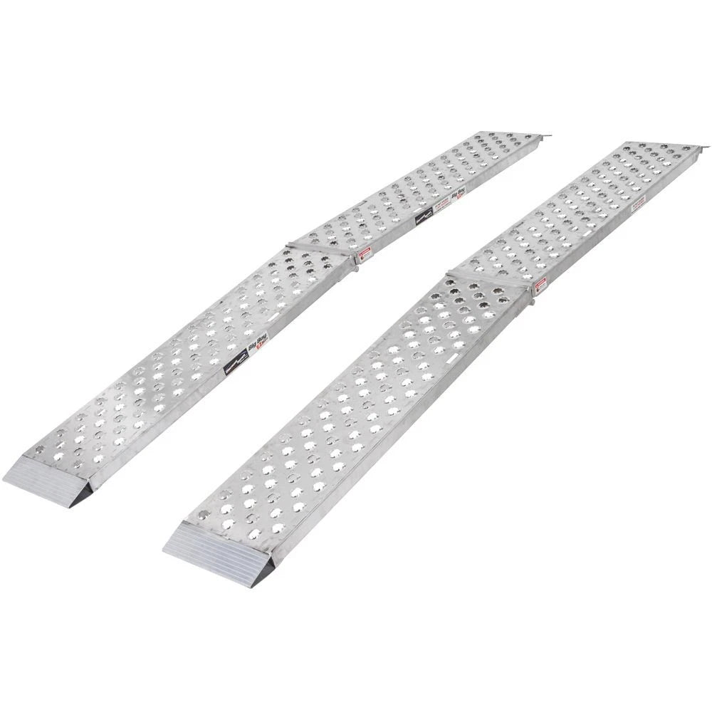 10' Aluminum Arched Folding Lawn Mower Ramps for Big Boy MF2-12014-EZ-LAWN