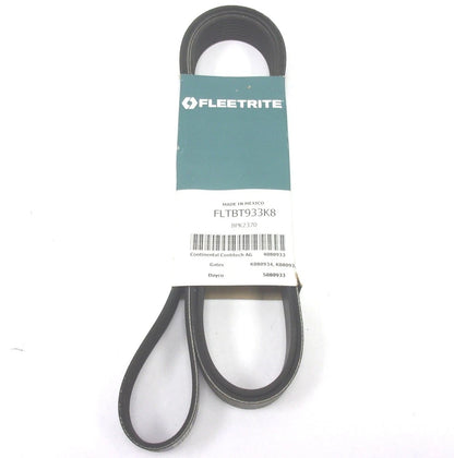 Serpentine V-Belt 8PK2370 for International (FLTBT933K8)