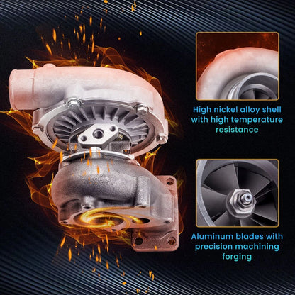 T04E T3/T4 Turbocharger Compressor for 400+HP (Oil Cooled)