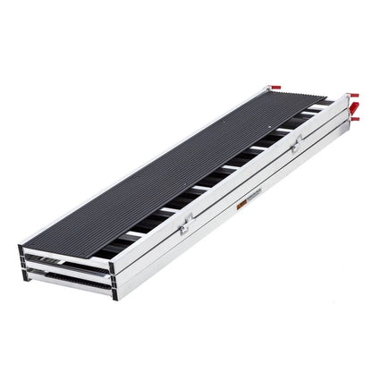 Folding Snowmobile Ramp for Black Ice SNO-7754-HDXW-S (6' 5" x 54")