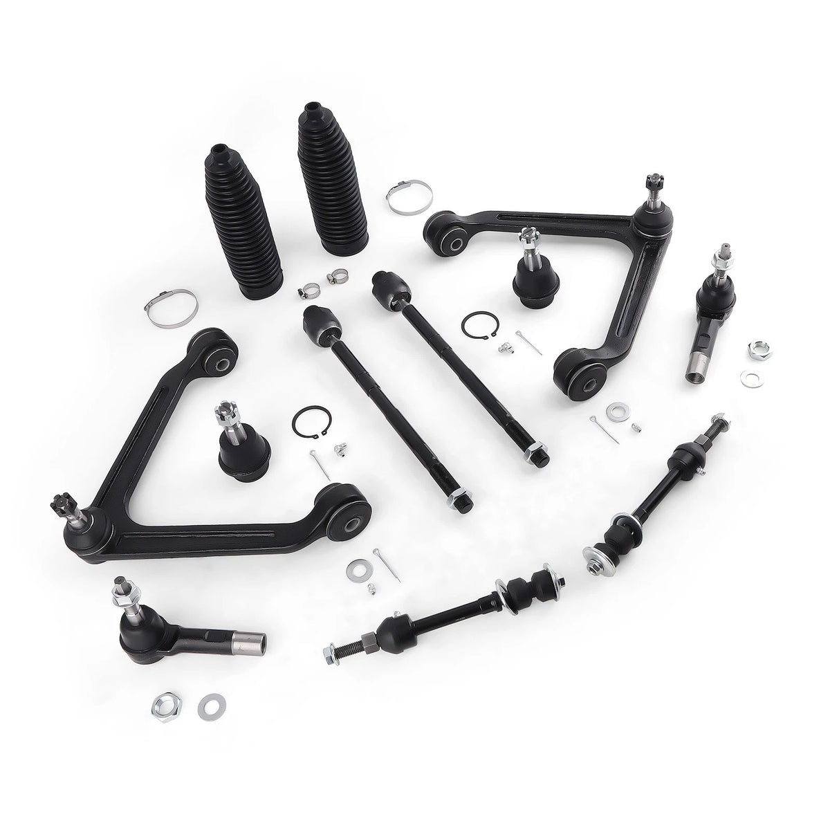 Front Upper Control Arm Ball Joint Tie Rod Kit for Dodge Ram 1500 (2002–2005)