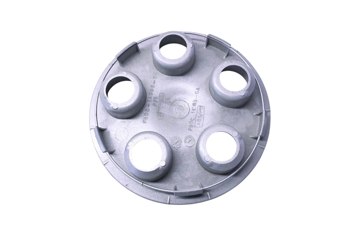 OEM Silver Center Hub Cap for Ford (F6DC-1A096-GA, F6DC-1A096-CA)
