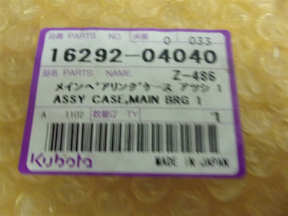 Main Case Assembly for Kubota (16292-04040, 16292-04043, 6680491)