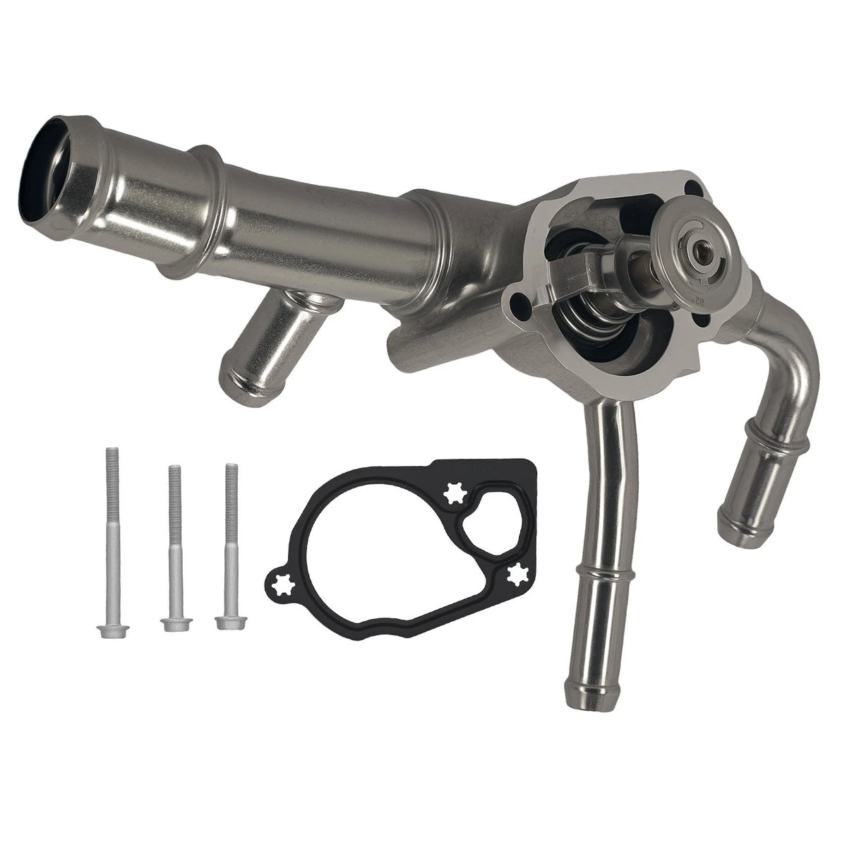 Thermostat Housing for Cadillac Chevy Equinox Impala Malibu GMC Terrain (2005–2020) 12638836
