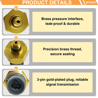 Manifold Absolute Pressure Sensor for Ford Navistar Engines (1846481C92)
