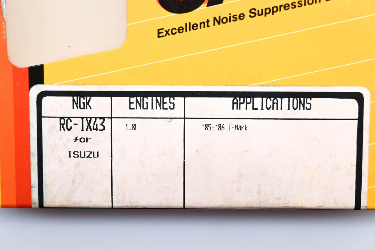 NGK RC-IX43 Spark Plug Wire Kit for Isuzu I-Mark