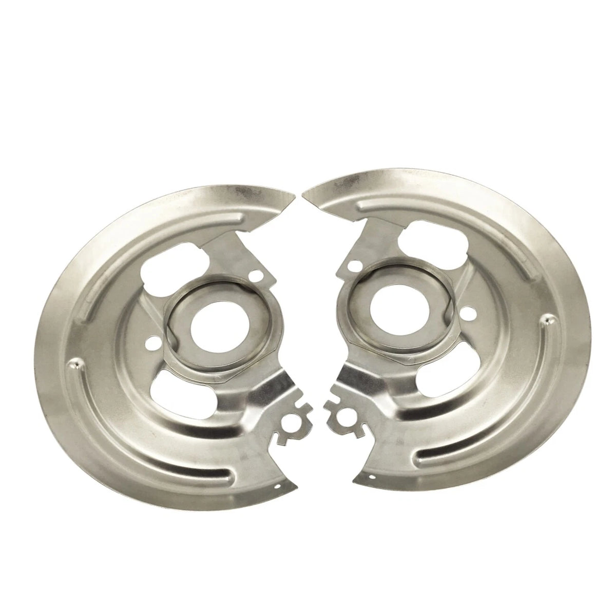 Backing Plates Dust Shields Disc Brake Pair for Chevy A Body (1964–1972)