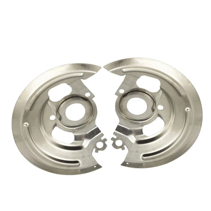 Backing Plates Dust Shields Disc Brake Pair for Chevy A Body (1964–1972)